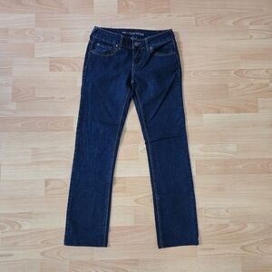 Bluenotes Y2K vintage low rise blue straight skinny leg denim jeans
